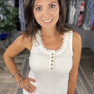 STROLLING AROUND TOWN WHITE TANK (M, L, XL)